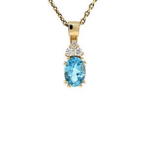 Audrey pendant 14 krt - Swiss