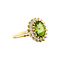 vintage Lady Di ring 14 kt - Lime
