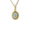 vintage Lady di pendant 14 kt - London