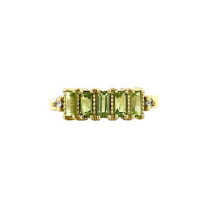 Jackie ring 14 krt - lime
