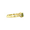vintage Jackie ring 14 kt - lime