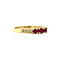 vintage Katharine ring 14 kt - Ruby Ruby