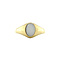 vintage Twiggy ring xxs 14 krt - Cloudy Sky
