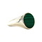 vintage Twiggy ring 925 - Royal Green
