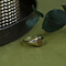 vintage Twiggy ring xxs 14 krt - Tiger eye