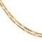 vintage Gold length necklace fantasy 70 cm 18 krt