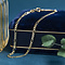vintage Gouden armband figaro 18 cm 14 krt