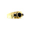 vintage Ring met granaat 8 krt