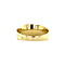 vintage Ring met granaat 8 krt