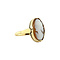 vintage Gouden ring met camee 14 krt