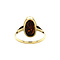 vintage Gouden ring met camee 14 krt