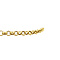 vintage Gold bracelet jasseron 19 cm 14 krt