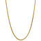 vintage Gouden gourmet lengtecollier 14 krt