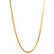 vintage Gouden gourmet lengtecollier 14 krt