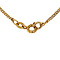 vintage Gouden gourmet lengtecollier 14 krt