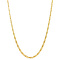 vintage Gold necklace fantasy 45 cm 14 krt