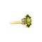 vintage Brigitte ring 14 kt - Lime