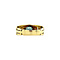 vintage Gouden ring met saffier en diamant 14 krt