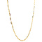 vintage Gold length necklace fantasy 50 cm 14 krt