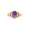 vintage Jane ring 14 kt - Violet