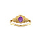 vintage Jane ring 14 kt - Violet
