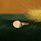 vintage Gold signet ring 14 krt