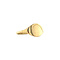 vintage Gold signet ring 14 krt