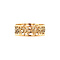 vintage Gold ring fantasy 14 krt