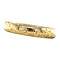 vintage Golden vintage bangle with engraving 14 kt