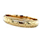 vintage Golden vintage bangle with engraving 14 kt