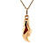 vintage Gold pendant clog 14 krt