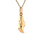 vintage Gold pendant clog 14 krt