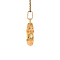 vintage Gold pendant clog 14 krt