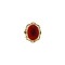 vintage Gold ring with carnelian 14 ct