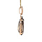 vintage Gold pendant with smoky quartz 14 ct