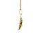 vintage Gold pendant with spinel 14 krt