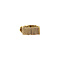 vintage Gold belt ring with diamonds 18 krt