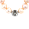 vintage Schoeffel pearl necklace with diamond 18 kt
