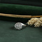 vintage Witgouden ring met diamant 18 krt