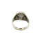 vintage Witgouden ring met diamant 18 krt