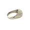 vintage Witgouden ring met diamant 18 krt