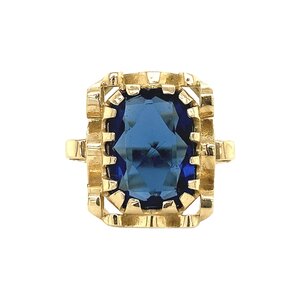 Queen's ring 14 kt - Moonlight