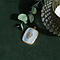 vintage Gouden hanger met agaat en diamant 14 krt/925