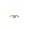 vintage Gold solitaire ring with diamond 18 kt