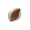 vintage Ring Ammolite and diamond 12 krt