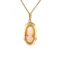 vintage Pendant with cameo 12 kt