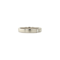 vintage Witgouden memoire ring met diamant 14 krt