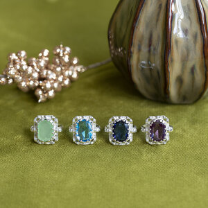 Queen's ring 925 - Moonlight