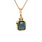 vintage Gold pendant with haematite 14 krt