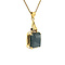 vintage Gold pendant with haematite 14 krt